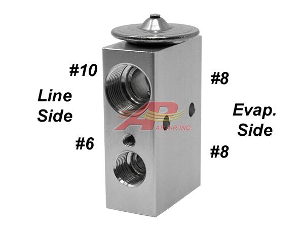 Volvo Expansion Valve - OEM 11716447 | Fits L45B Wheel L30 Wheel
