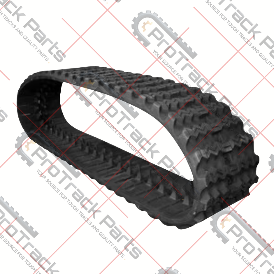 18" 450x100x50 Rubber Track - Zig-Zag | Gehl CTL80 CTL85 Mustang MTL25 Takeuchi TL12
